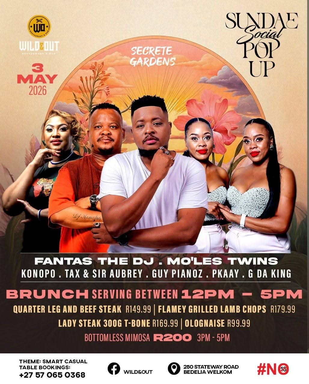 Sundae Social Pop Up — Secrete Gardens