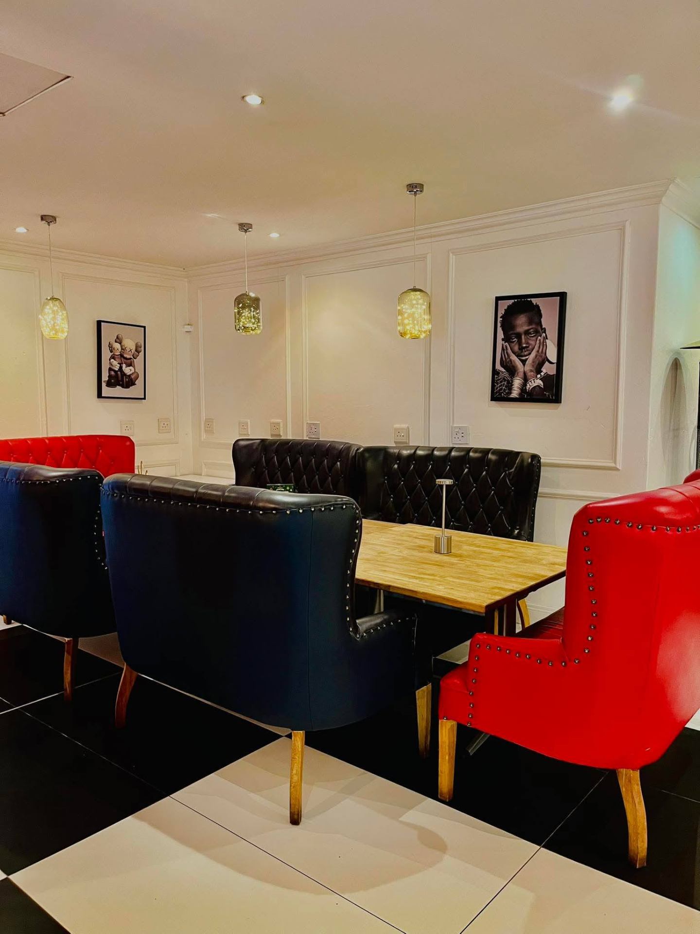 Inside the lounge